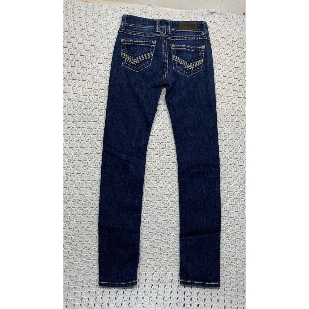 Bke Denim Addison‎ Jeans Women Size 24 W27 L30 Blue Skinny Style #ABK142